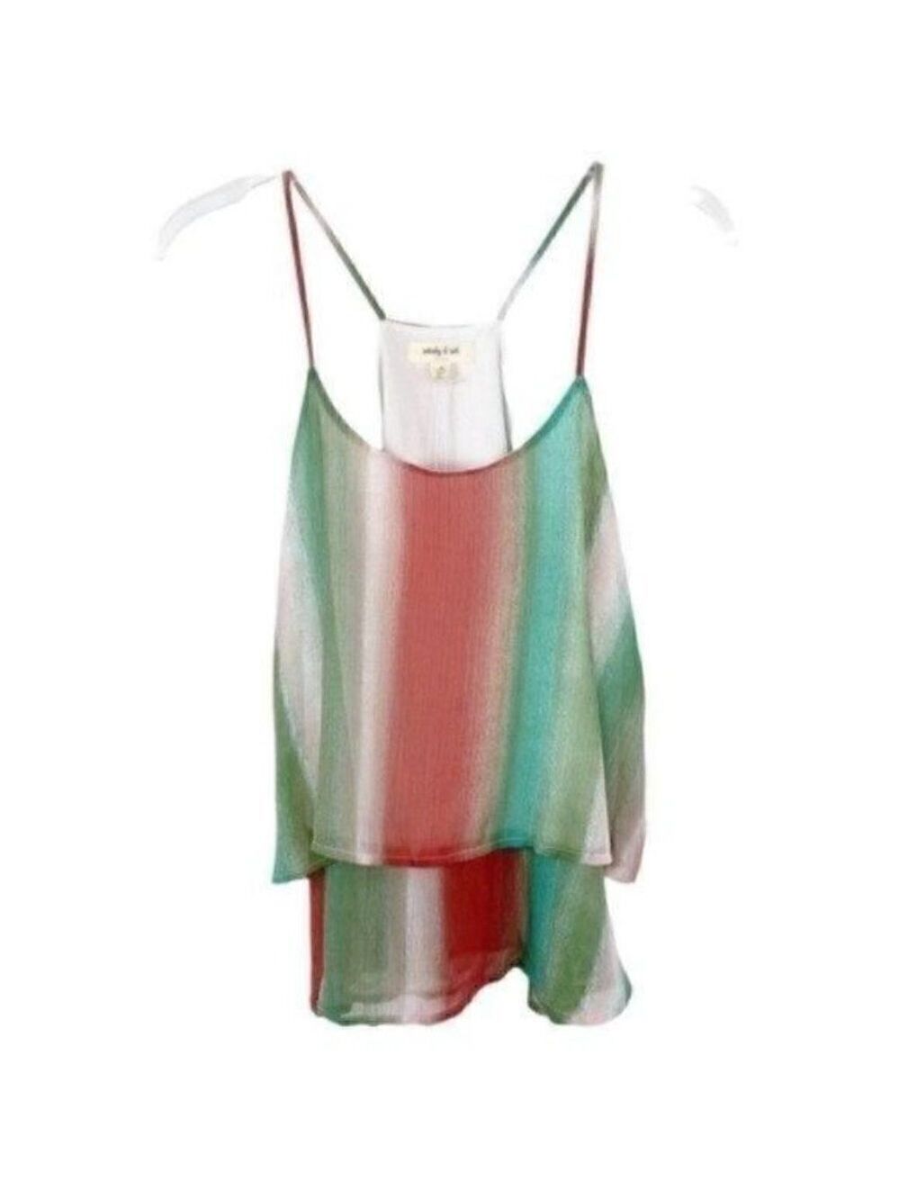Sandy & Sid New York sleeveless blouse tank top cami  size Medium NWT